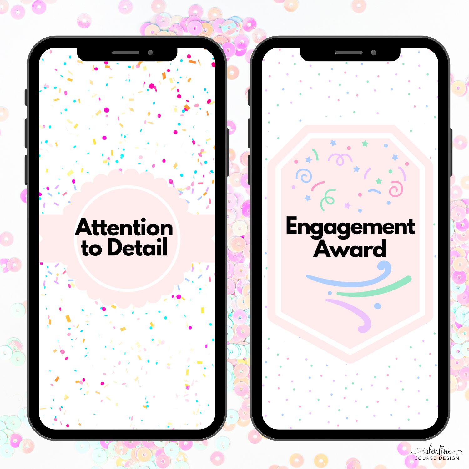 Confetti Collection: Celebration Mobile Badges