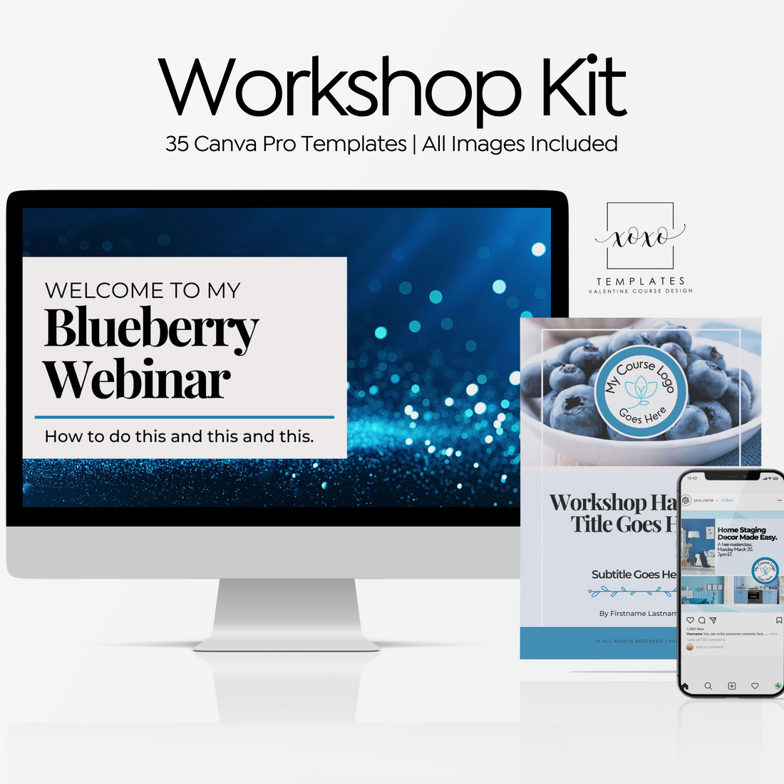 Complete Sweet Workshop Kit: Blue
