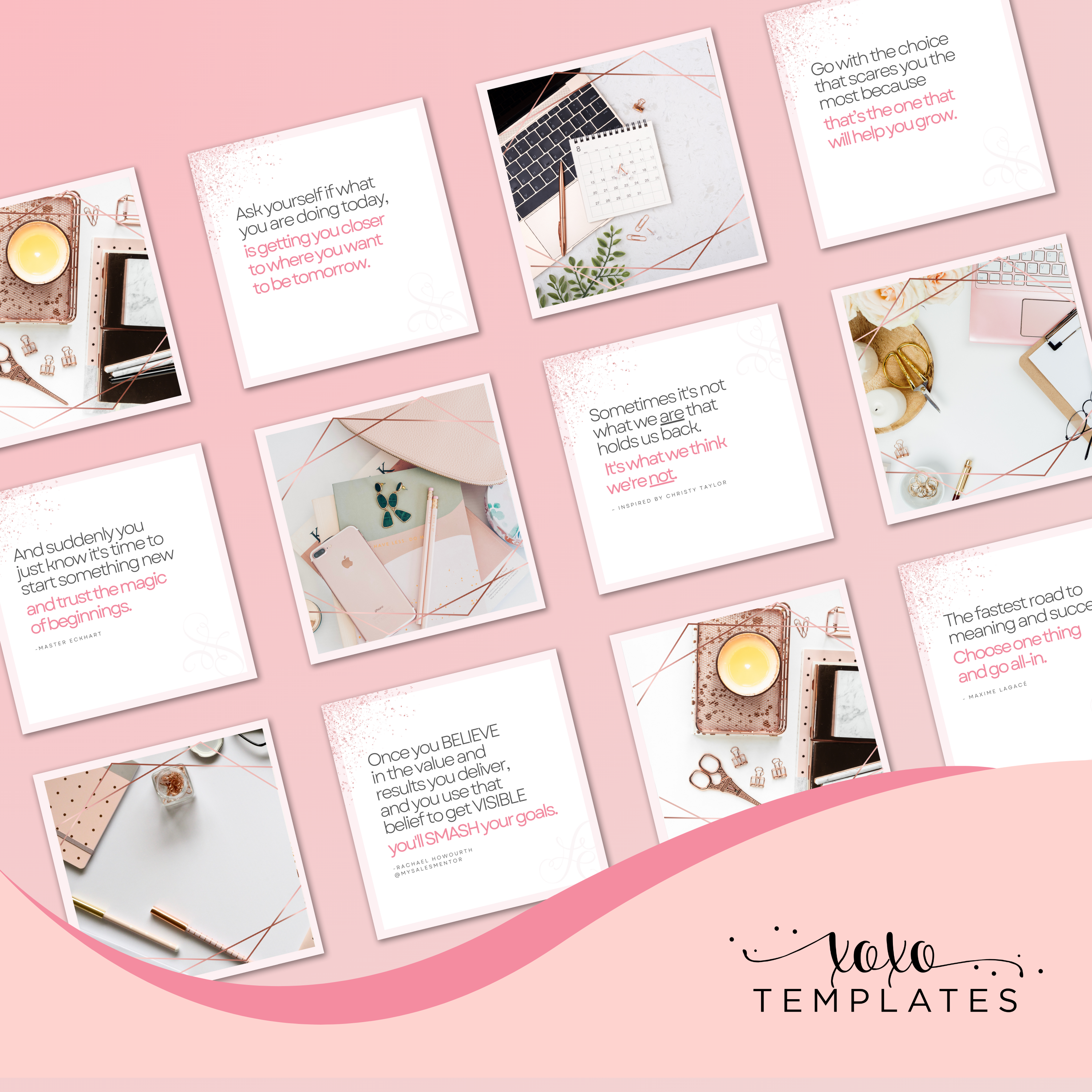 XOXO Insta Inspiration Squares Set