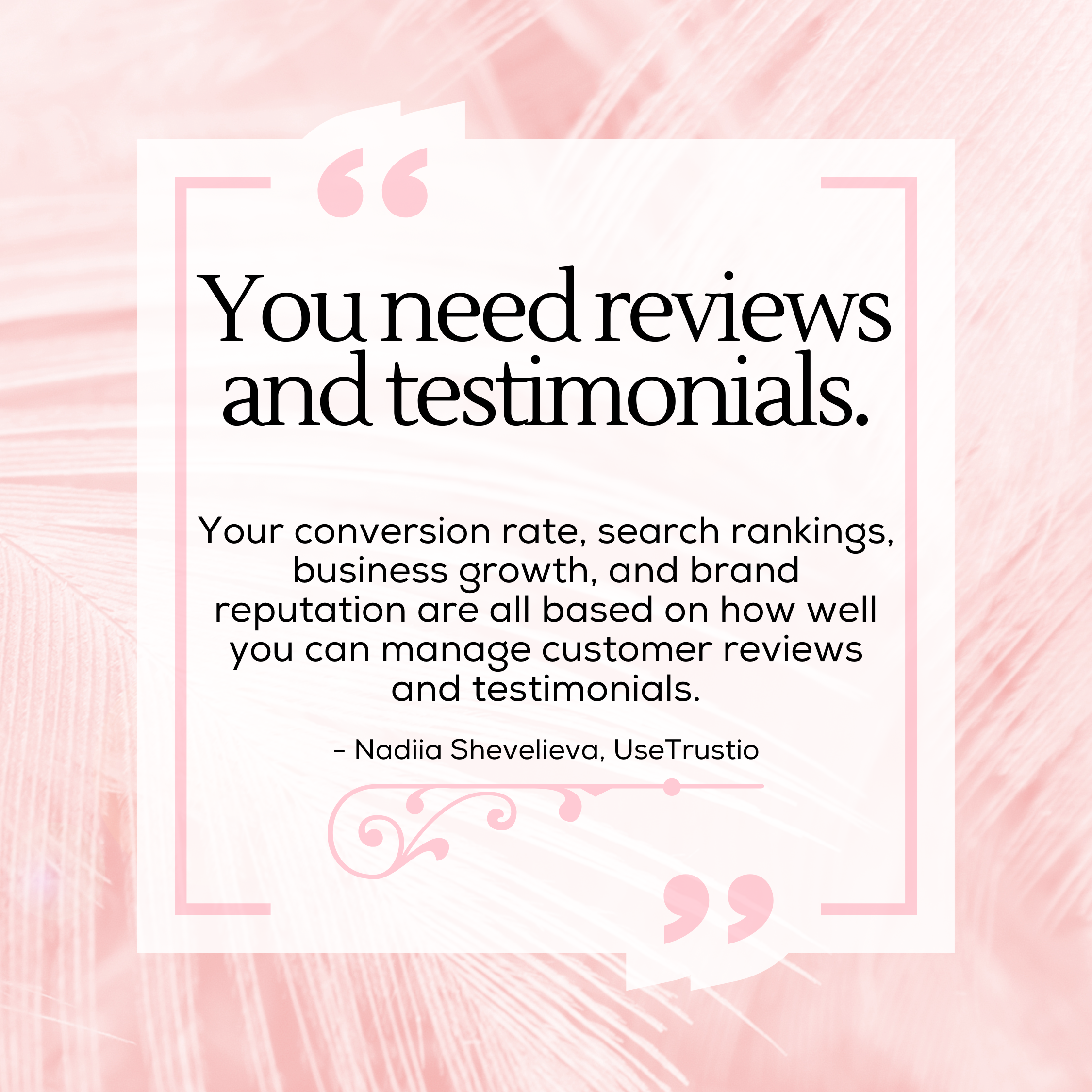 Trustworthy Testimonial Templates