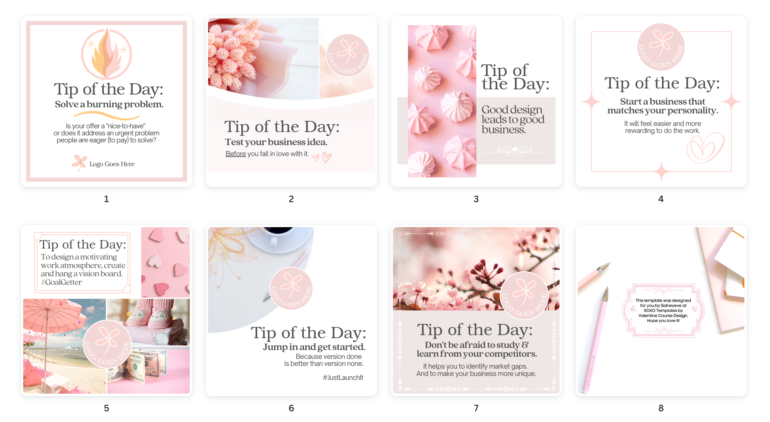 7 "Tip of The Day" Posts