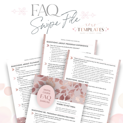 FAQ Frequently Asked Questions Kit