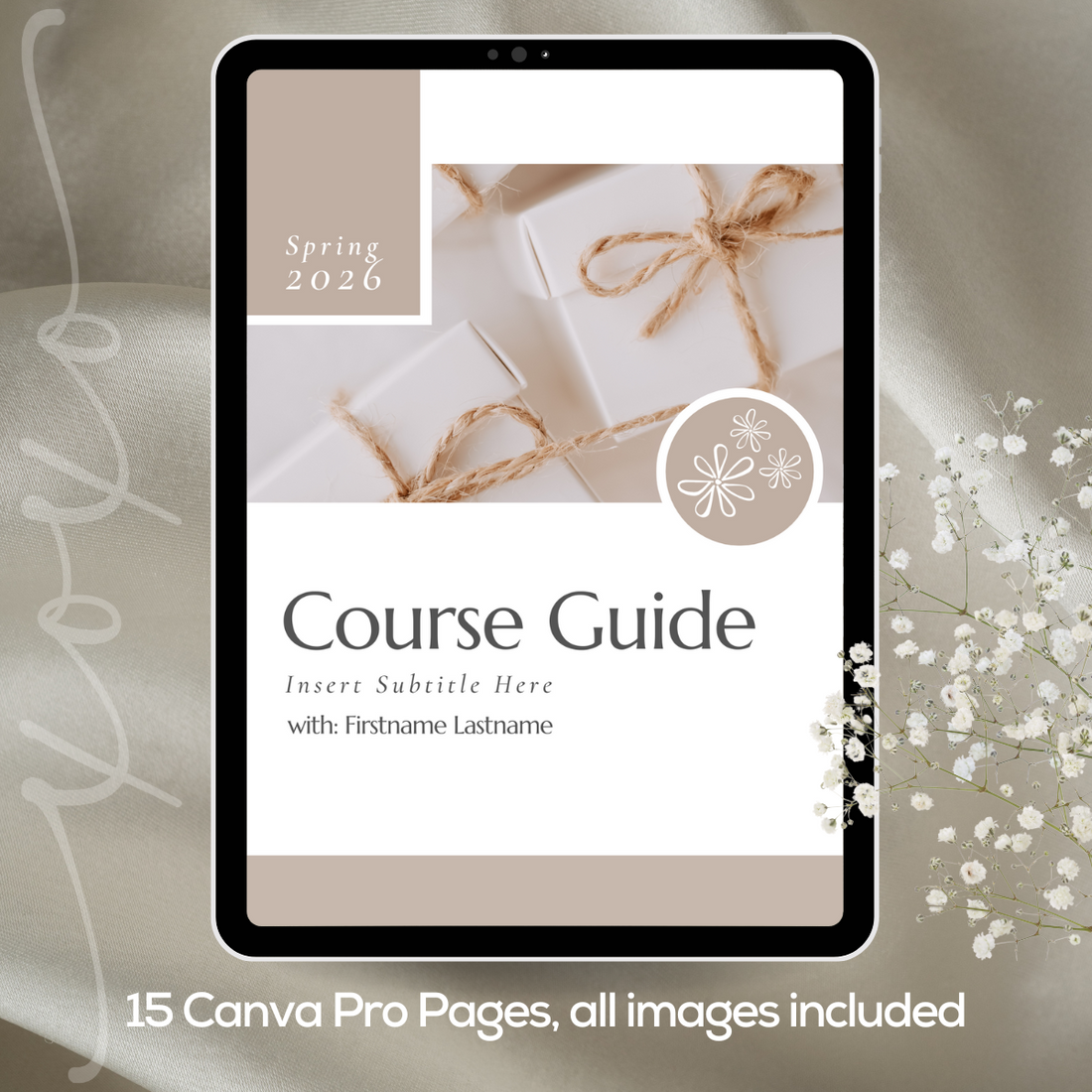 Course Guide Classic Cream