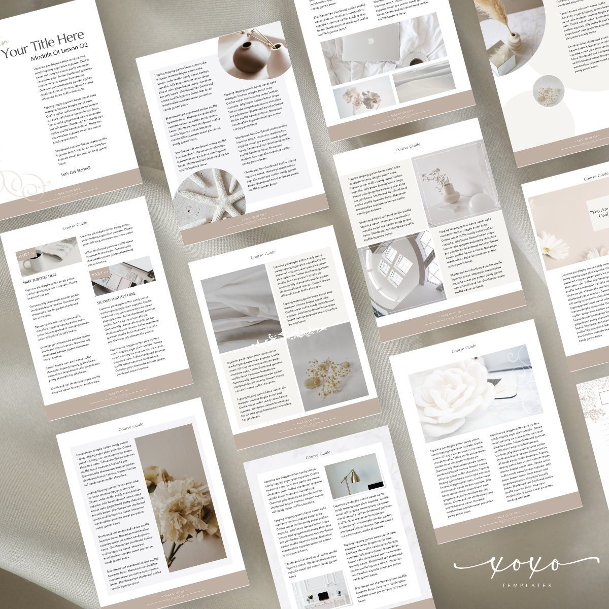 Course Guide Classic Cream