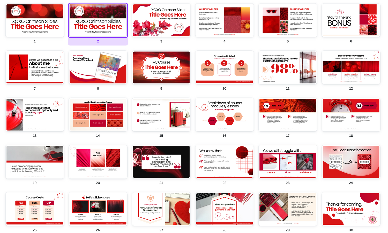 Webinar Slides: Crimson