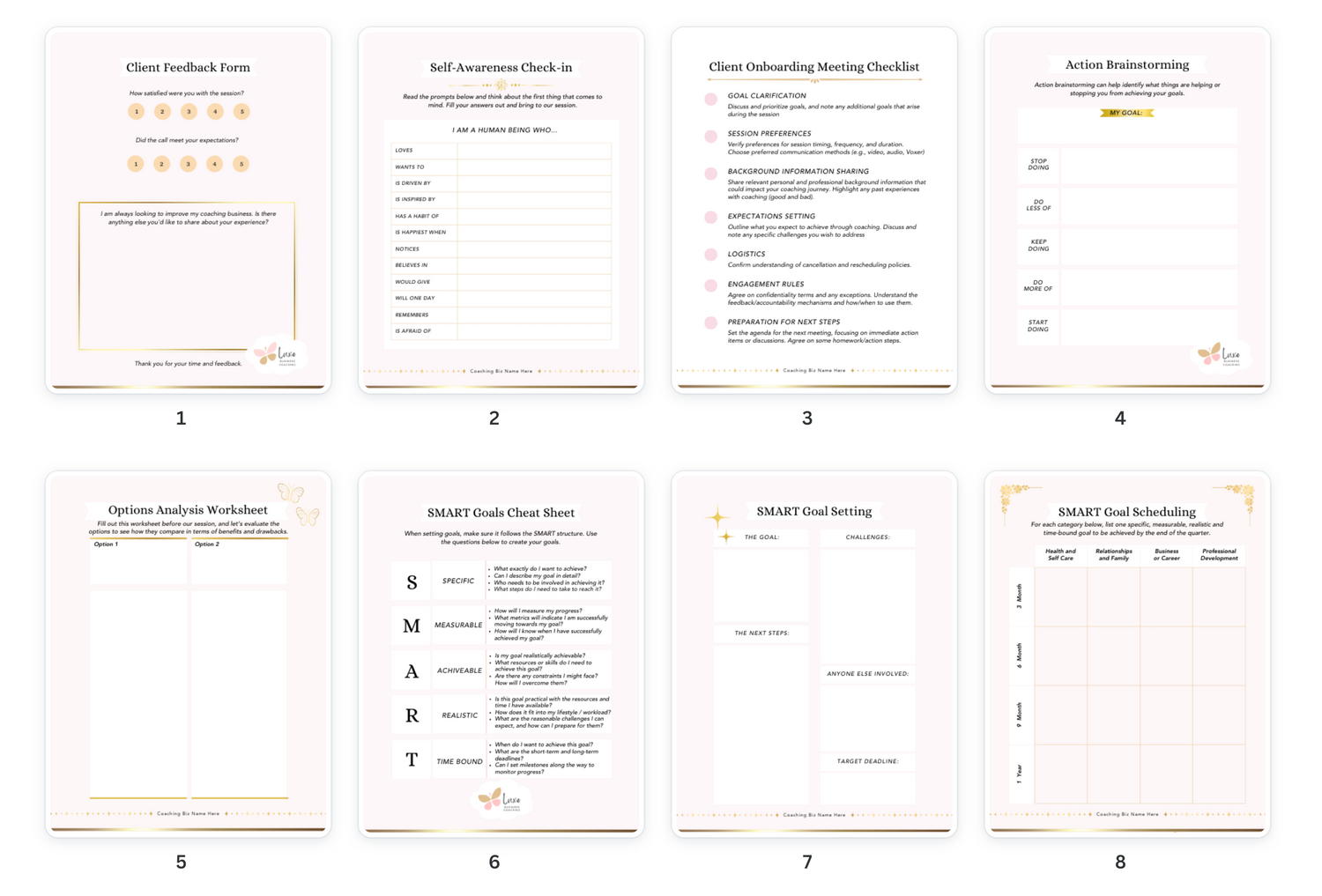 Coaching Call Forms