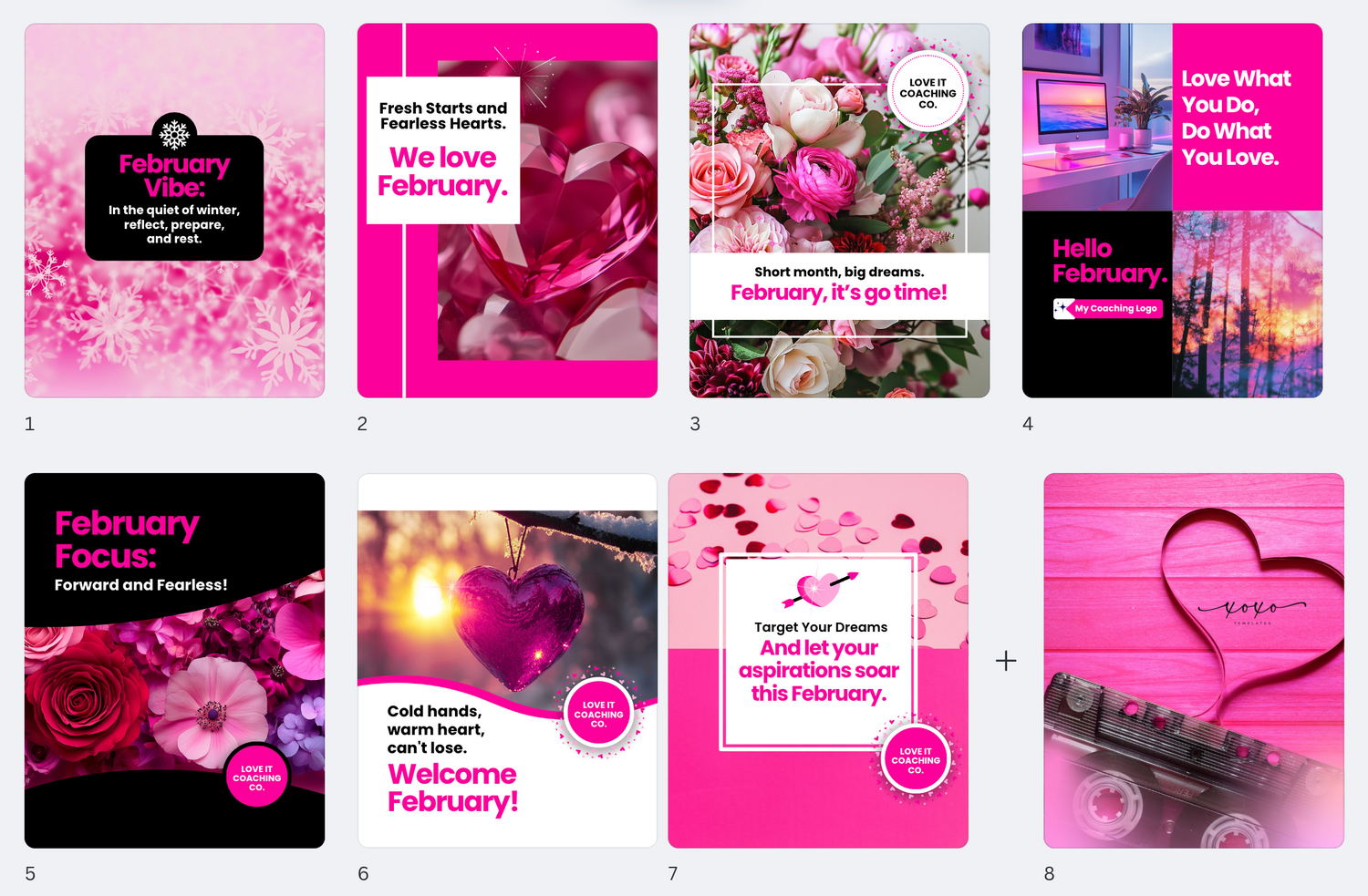 Fuchsia February: Socials