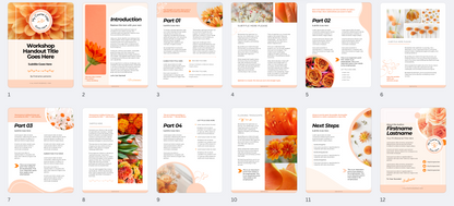 Orange Zest Workshop Handout