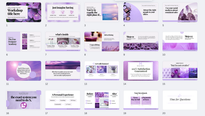Violet Mini Webinar Workshop Slides