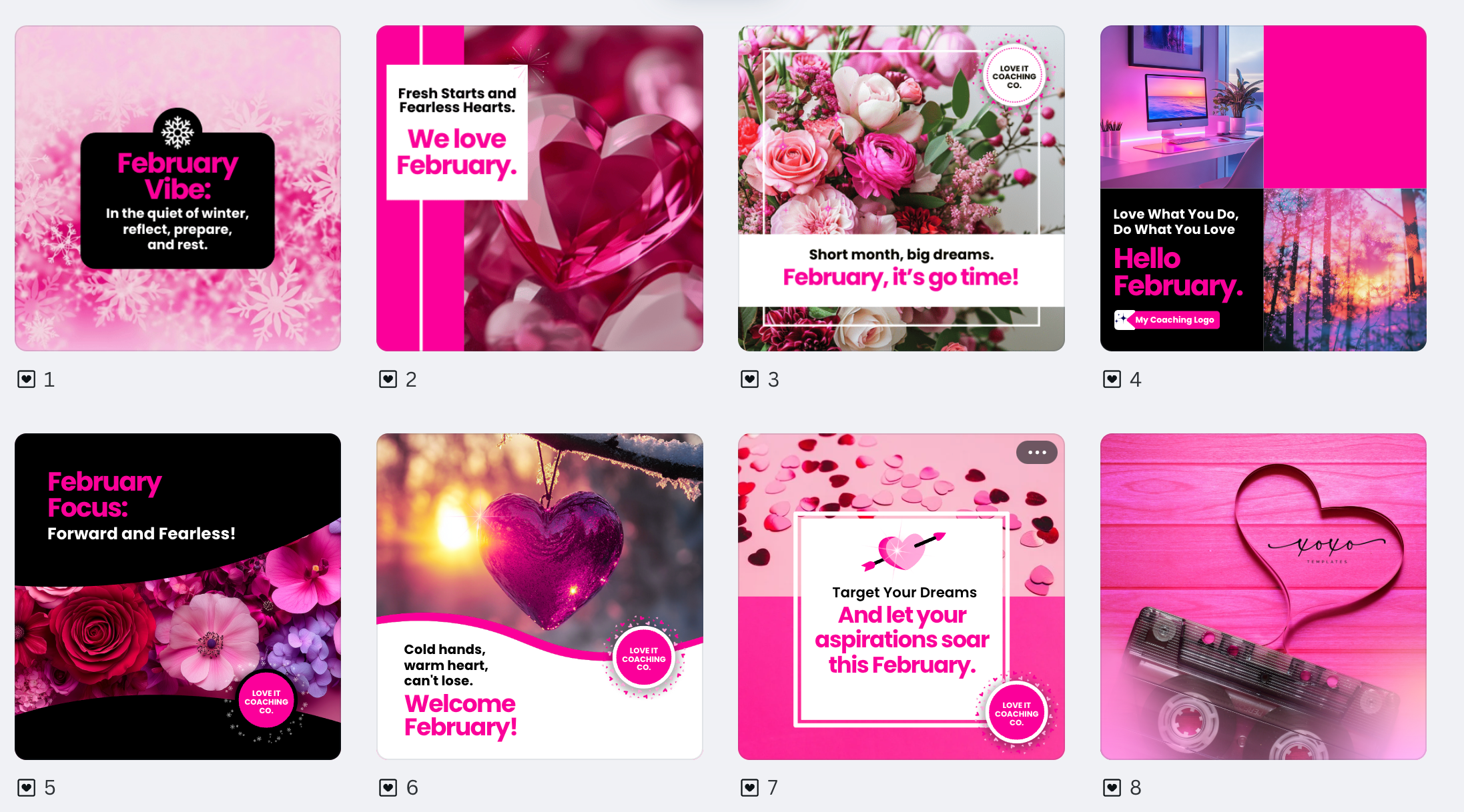 Fuchsia February: Socials