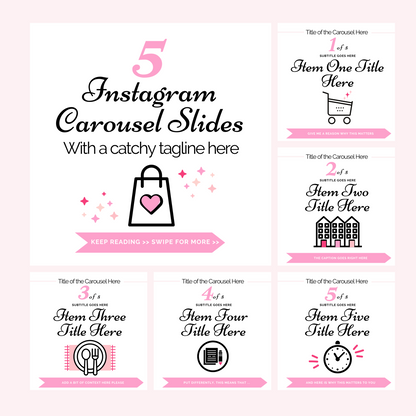 IG Carousels set of 3