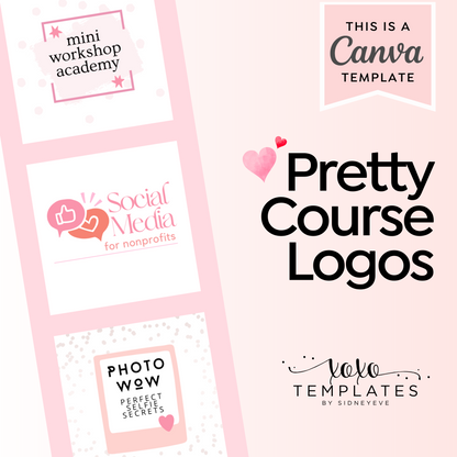 Pretty Course Logo Designs